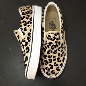Womens Leopard Vans Size 6